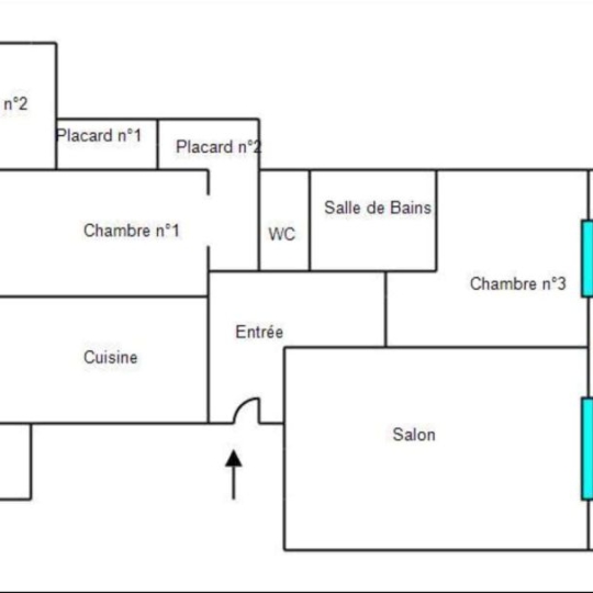  M.T.I. : Appartement | PERPIGNAN (66000) | 85 m2 | 112 000 € 