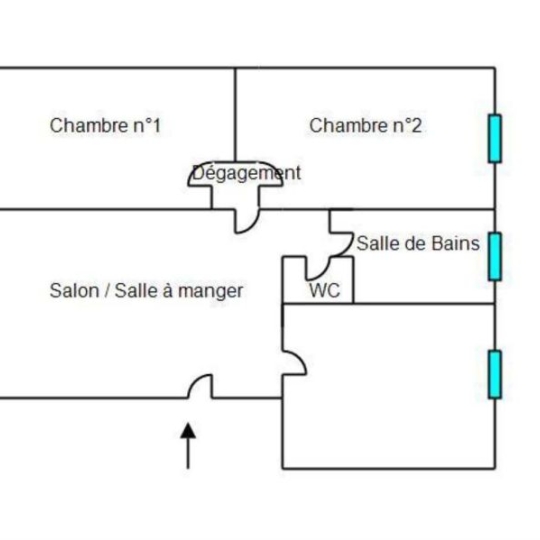  M.T.I. : Appartement | PERPIGNAN (66000) | 62 m2 | 60 000 &euro; 