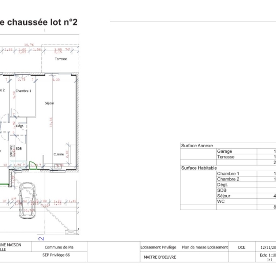  M.T.I. : House | PIA (66380) | 88 m2 | 279 000 &euro; 