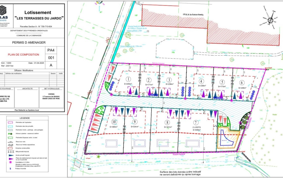 M.T.I. : Terrain | LA CABANASSE (66210) | 0 m2 | 82 000 &euro; 